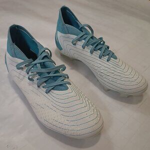 Adidas Parley Predator Accuracy.3 FG Soccer Cleats – White – M 7.5 / W 8.5